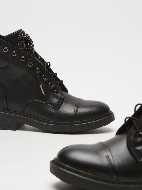 Boots avec clous BATA - Kiabi