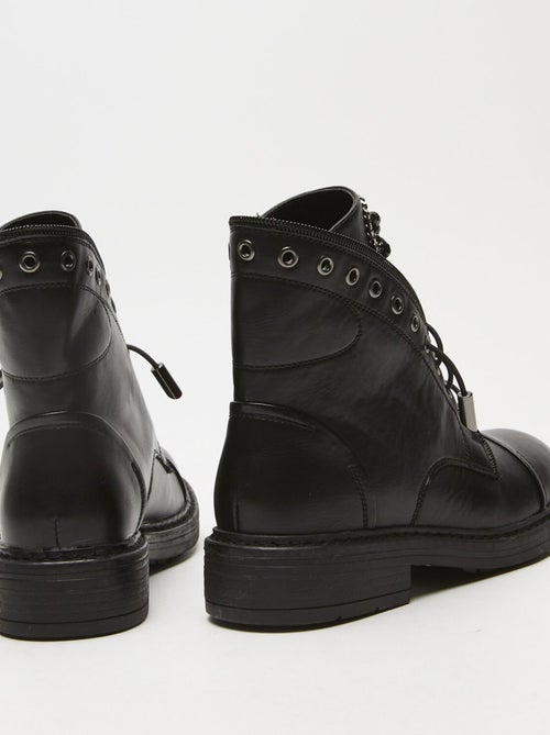 Boots avec clous BATA - Kiabi