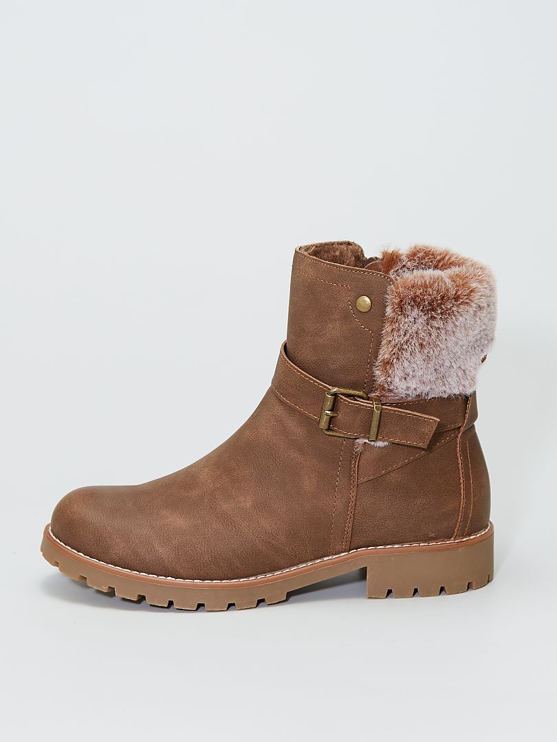 boots fourrure