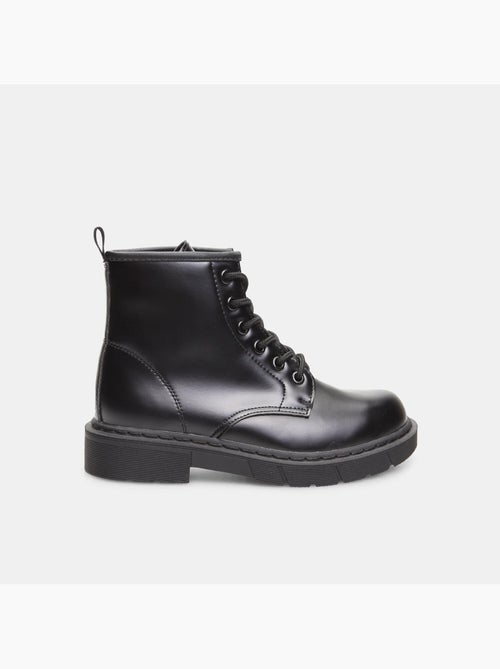 Boots avec semelle simil crantée BATA - Kiabi