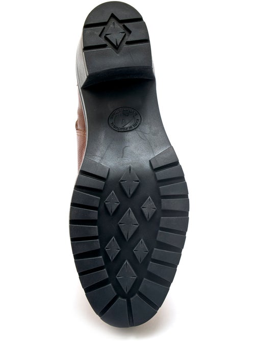 Boots avec zip et lacets - PEDICONFORT - Kiabi