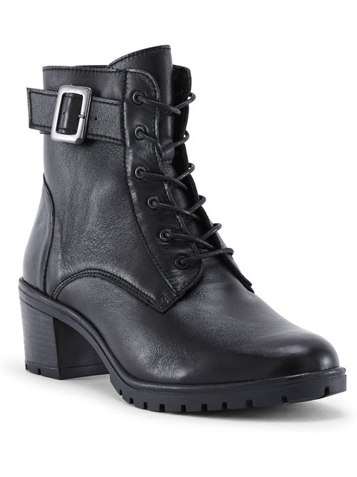 Boots avec zip et lacets - PEDICONFORT - Kiabi