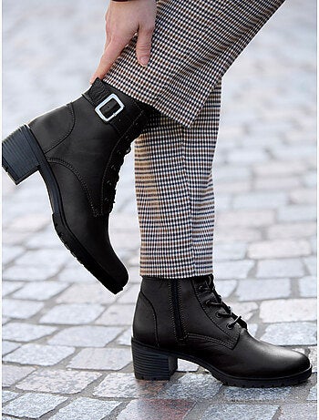 Boots avec zip et lacets - PEDICONFORT