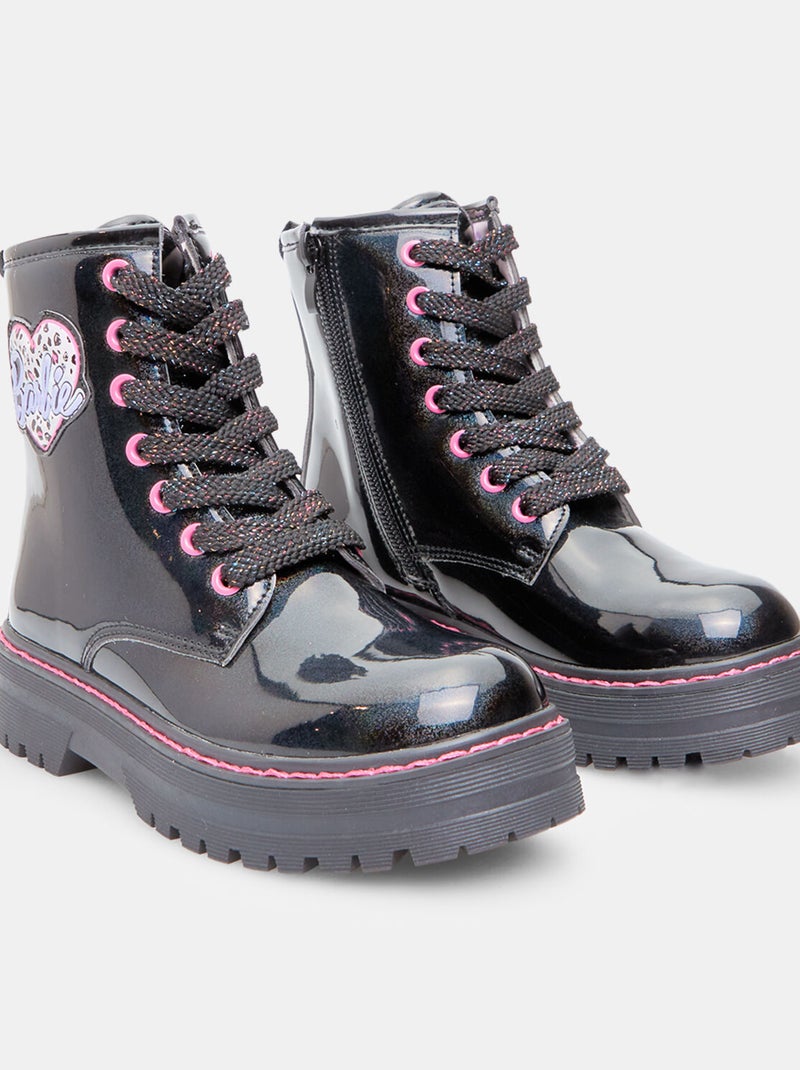 Boots BBG Barbie BATA Noir - Kiabi