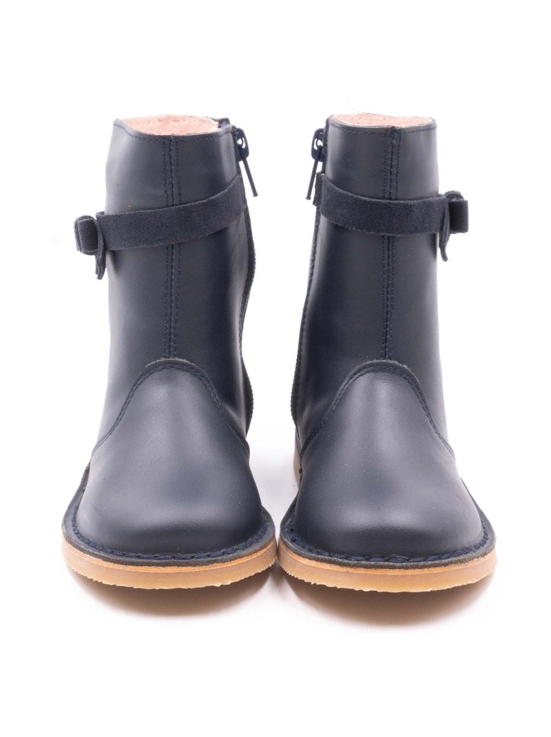 Boots Bébé Fille - Boni Mini Houston Bleu marine - Kiabi