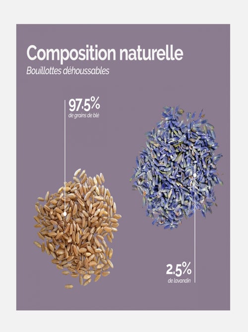 Boots, bottes, chaussons chauffants micro ondes déhoussables - Vivezen - Kiabi