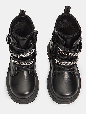 Boots Bubblegummers avec boucle en forme de cœur