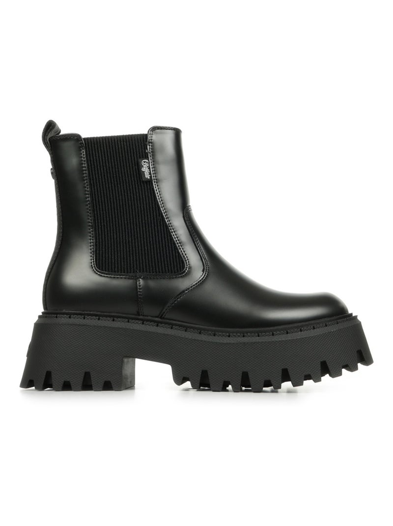 Boots Buffalo Aspen Chelsea Noir - Kiabi