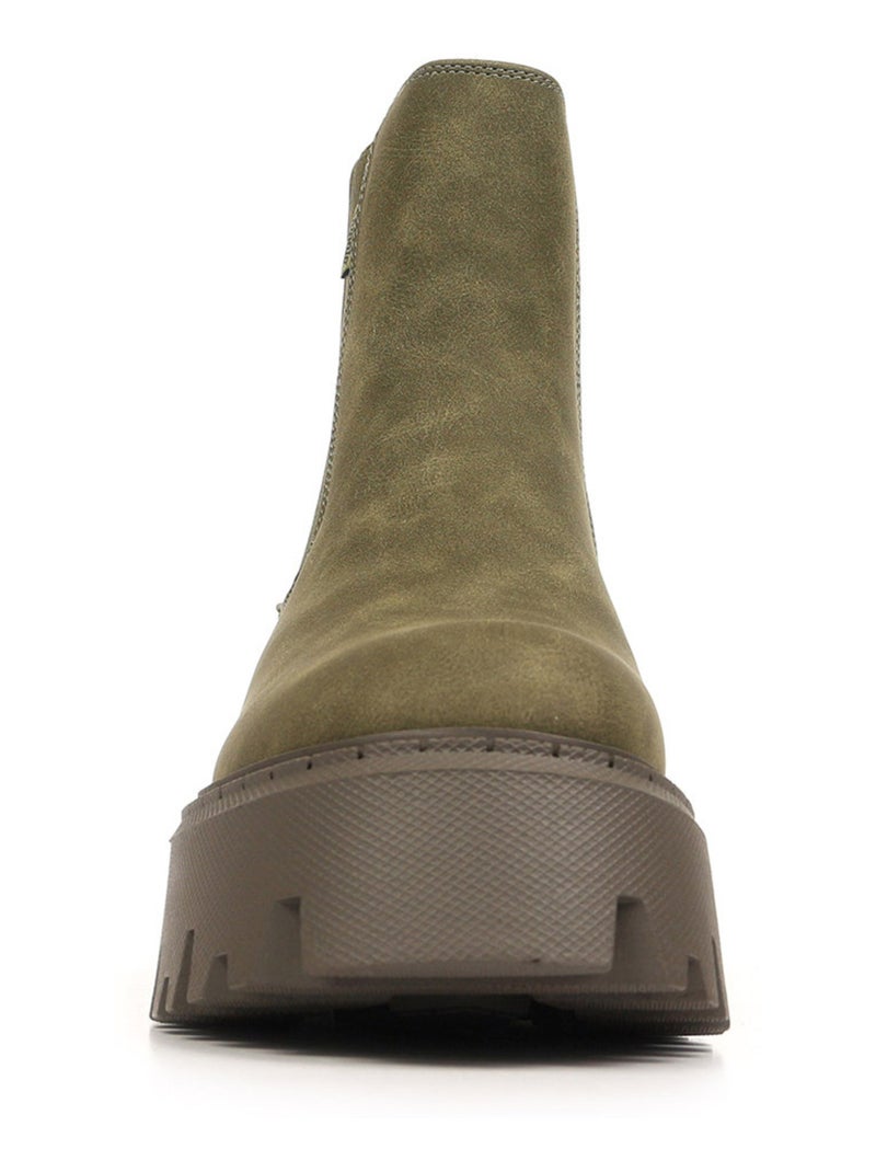 Boots Buffalo Aspen Chelsea Vega Kaki - Kiabi