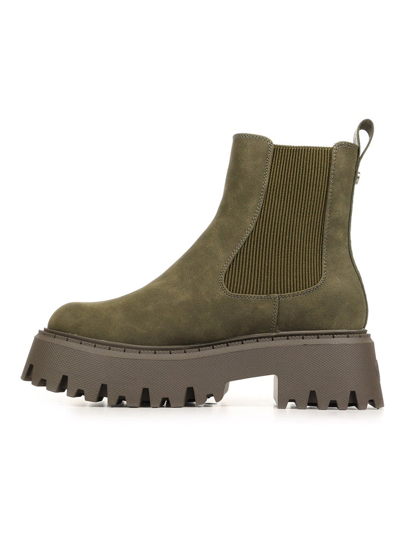 Boots Buffalo Aspen Chelsea Vega Kaki - Kiabi