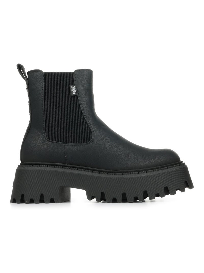 Boots Buffalo Aspen Chelsea Warm Noir - Kiabi