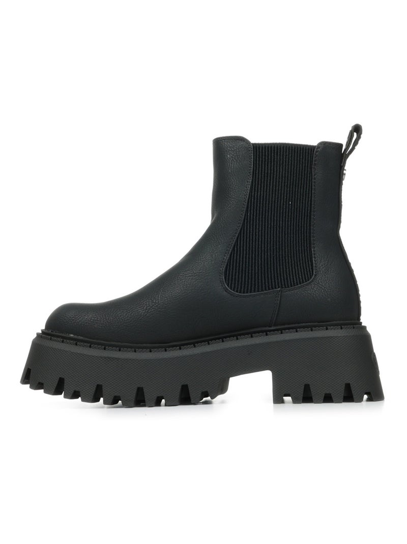 Boots Buffalo Aspen Chelsea Warm Noir - Kiabi
