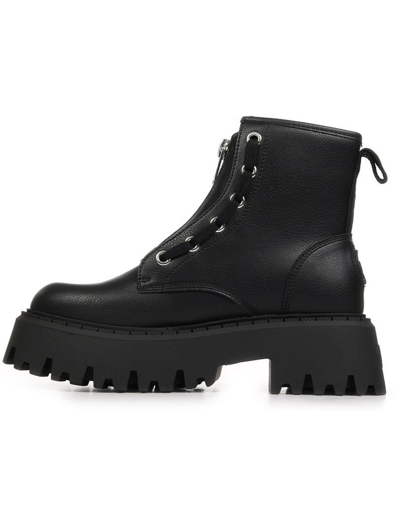 Boots Buffalo Aspen Front Zip Noir - Kiabi