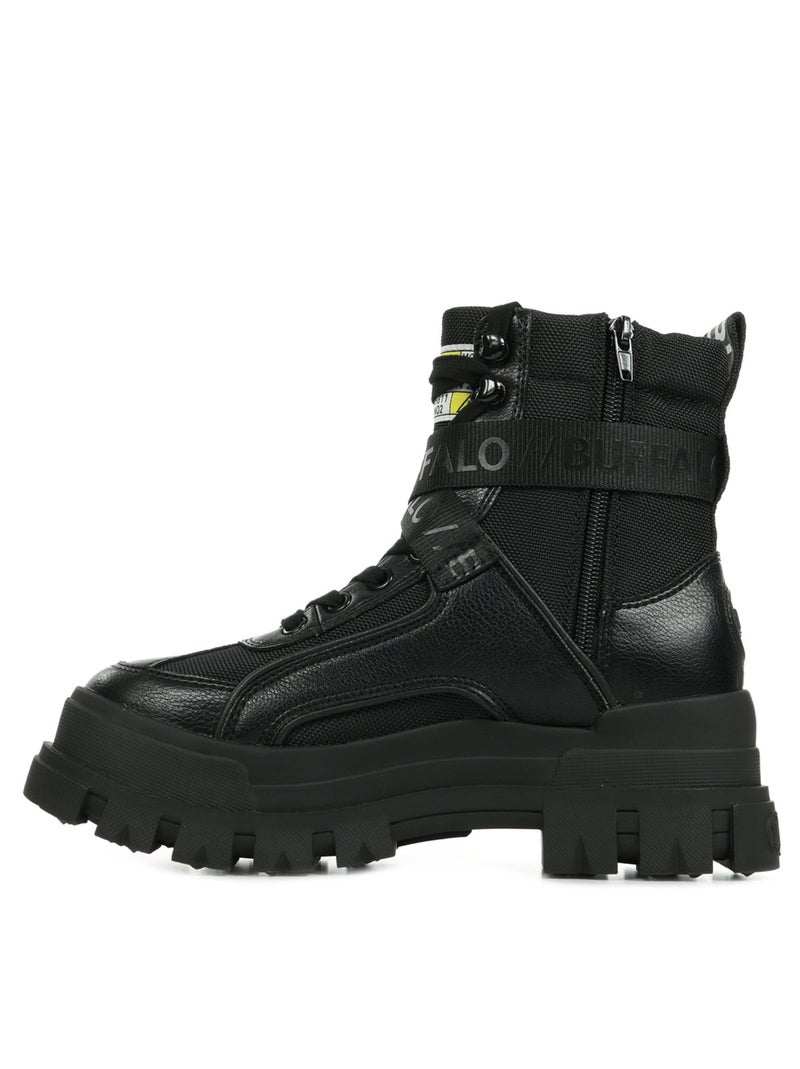 Boots Buffalo Aspha Com 1 Noir - Kiabi
