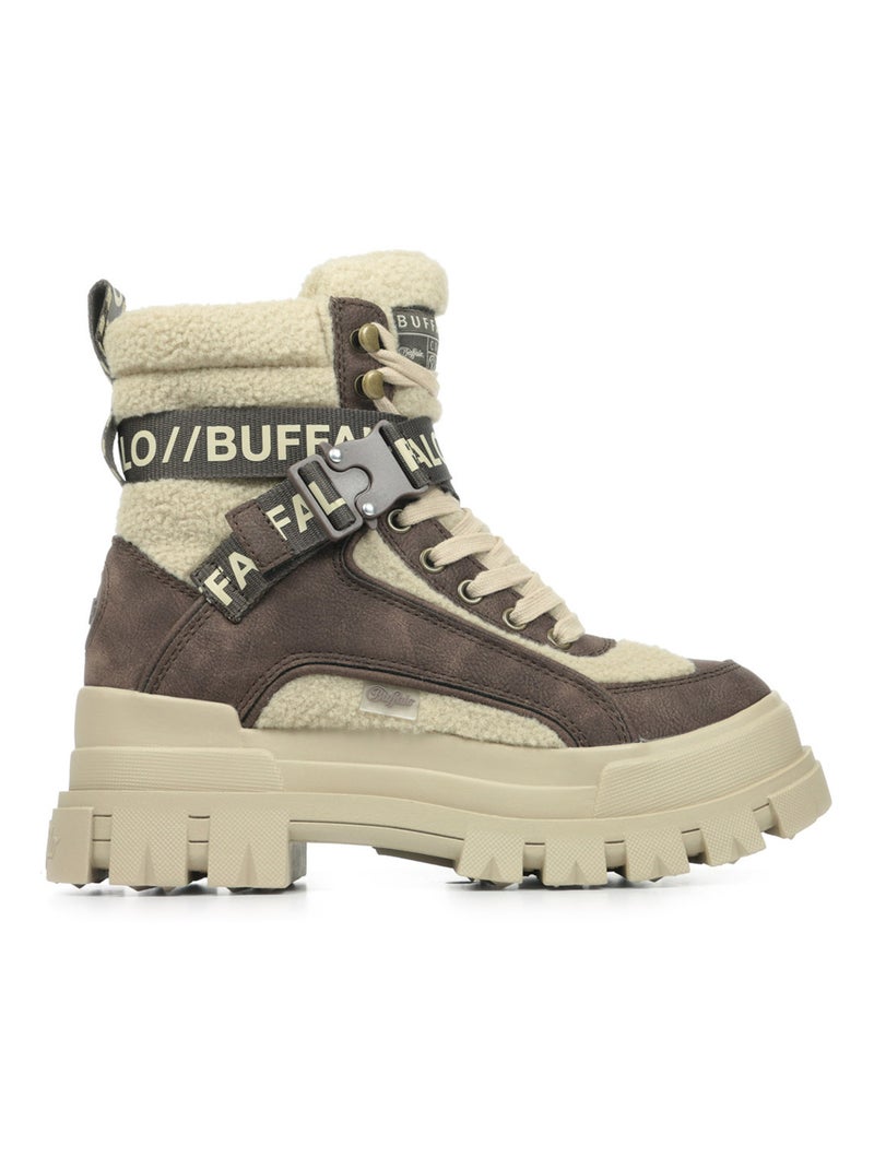 Boots Buffalo Aspha Com1 Warm Marron - Kiabi