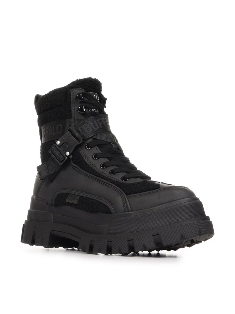 Boots Buffalo Aspha Com1 Warm Noir - Kiabi