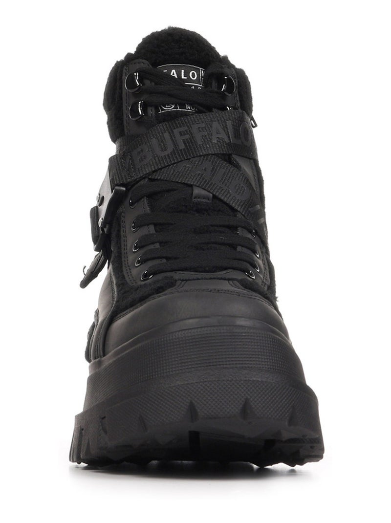Boots Buffalo Aspha Com1 Warm Noir - Kiabi