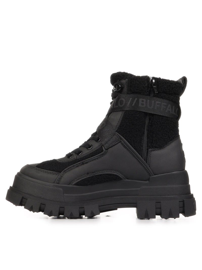 Boots Buffalo Aspha Com1 Warm Noir - Kiabi