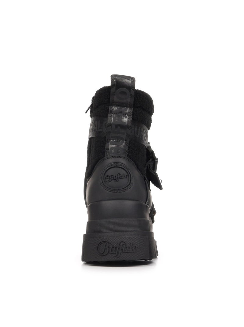 Boots Buffalo Aspha Com1 Warm Noir - Kiabi