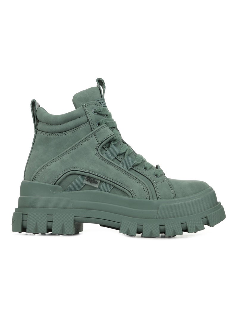 Boots Buffalo Aspha Nc Mid Laceup Bleu - Kiabi