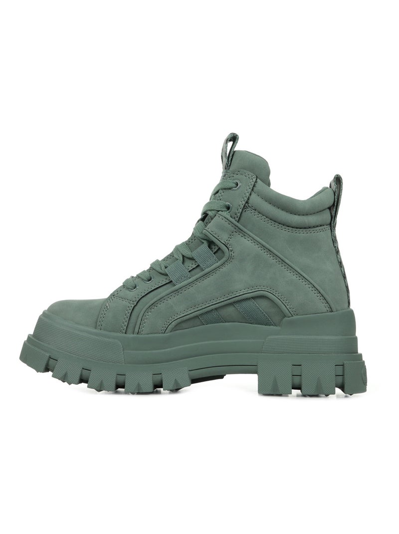 Boots Buffalo Aspha Nc Mid Laceup Bleu - Kiabi