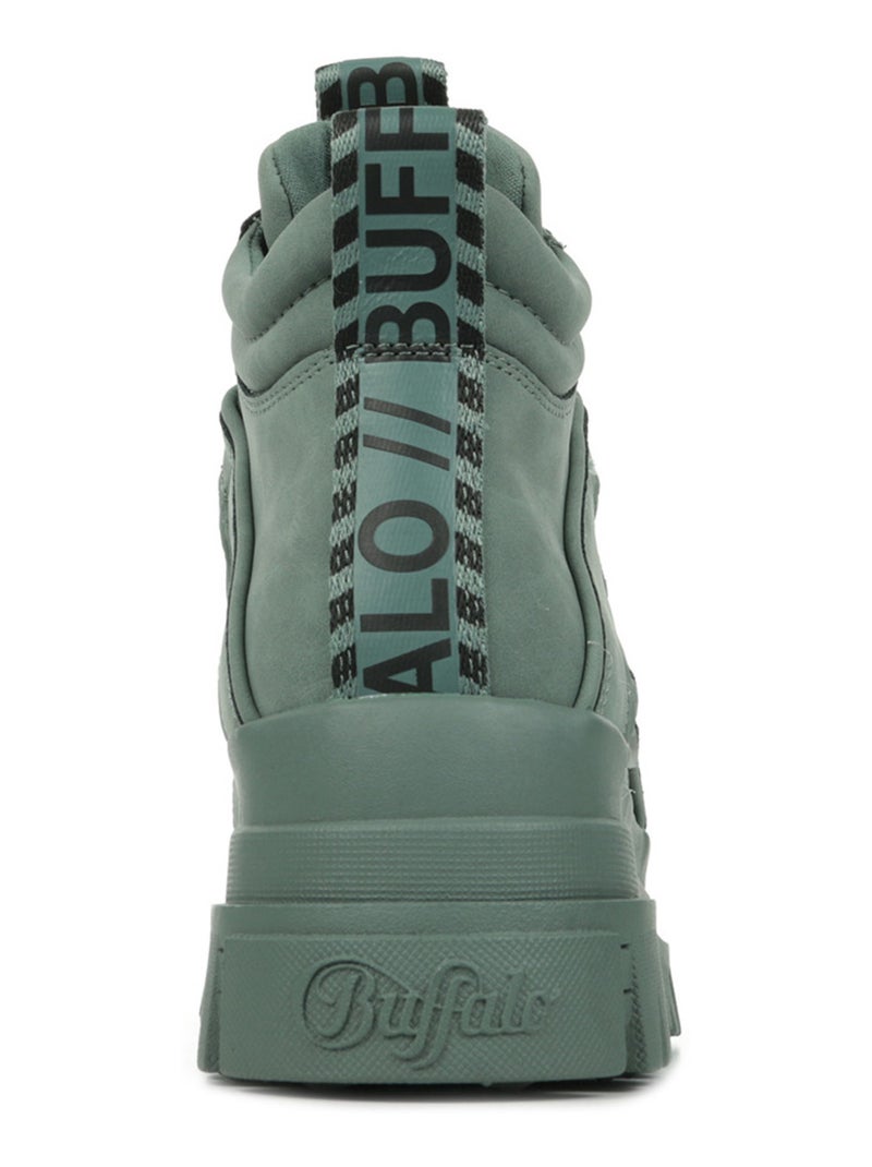 Boots Buffalo Aspha Nc Mid Laceup Bleu - Kiabi