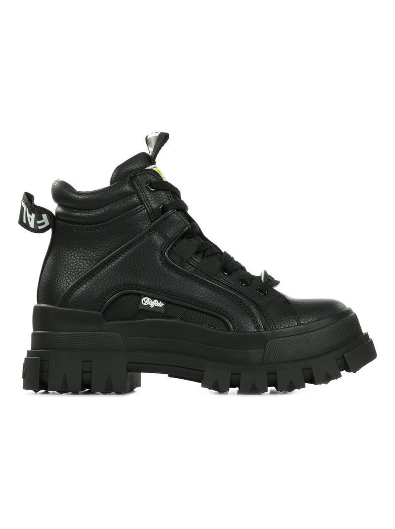 Boots Buffalo Aspha NC Mid Noir - Kiabi