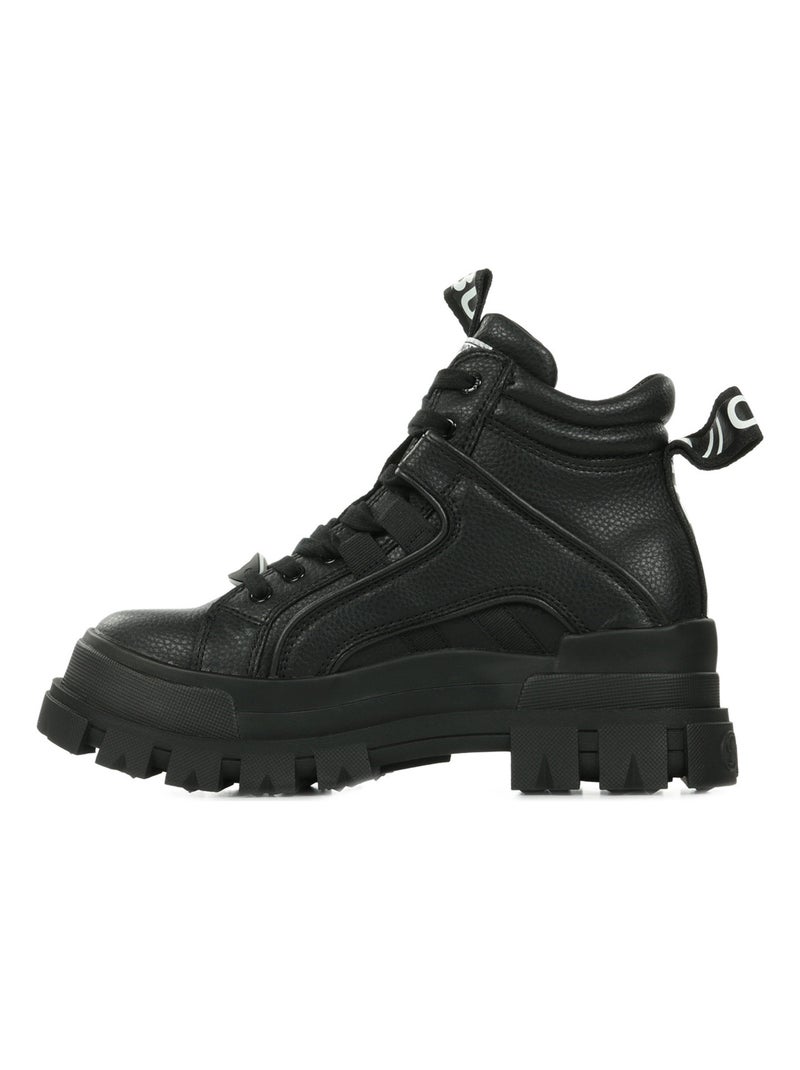 Boots Buffalo Aspha NC Mid Noir - Kiabi
