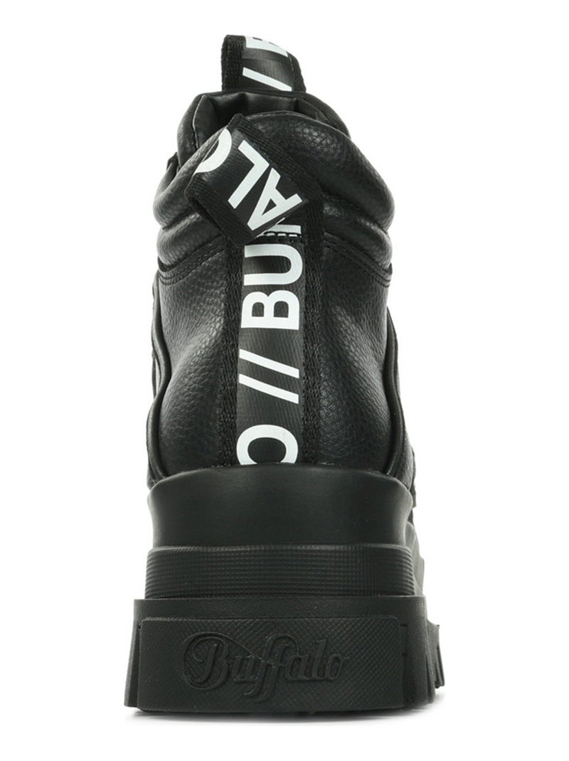 Boots Buffalo Aspha NC Mid Noir - Kiabi