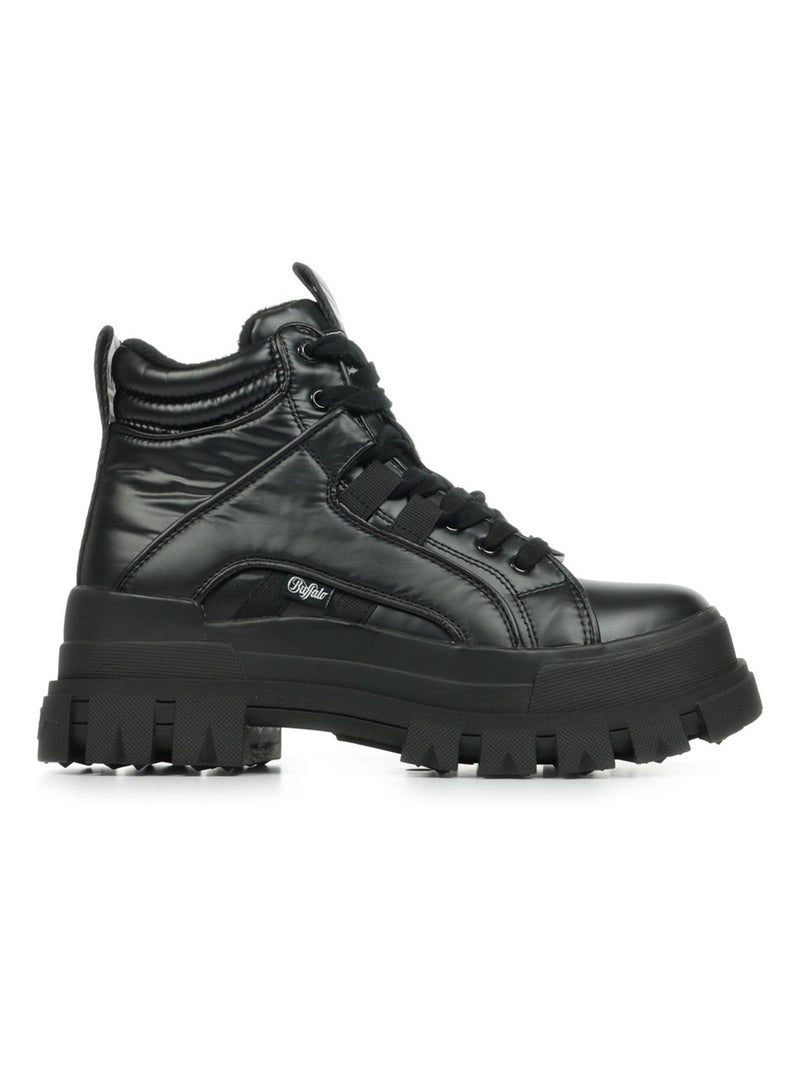 Boots Buffalo Aspha Nc Mid Noir - Kiabi