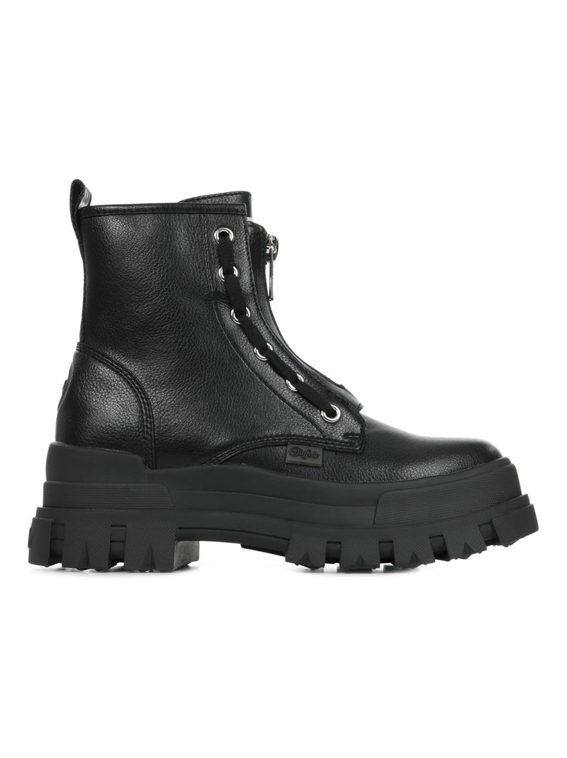 Boots Buffalo Aspha Zip Noir - Kiabi