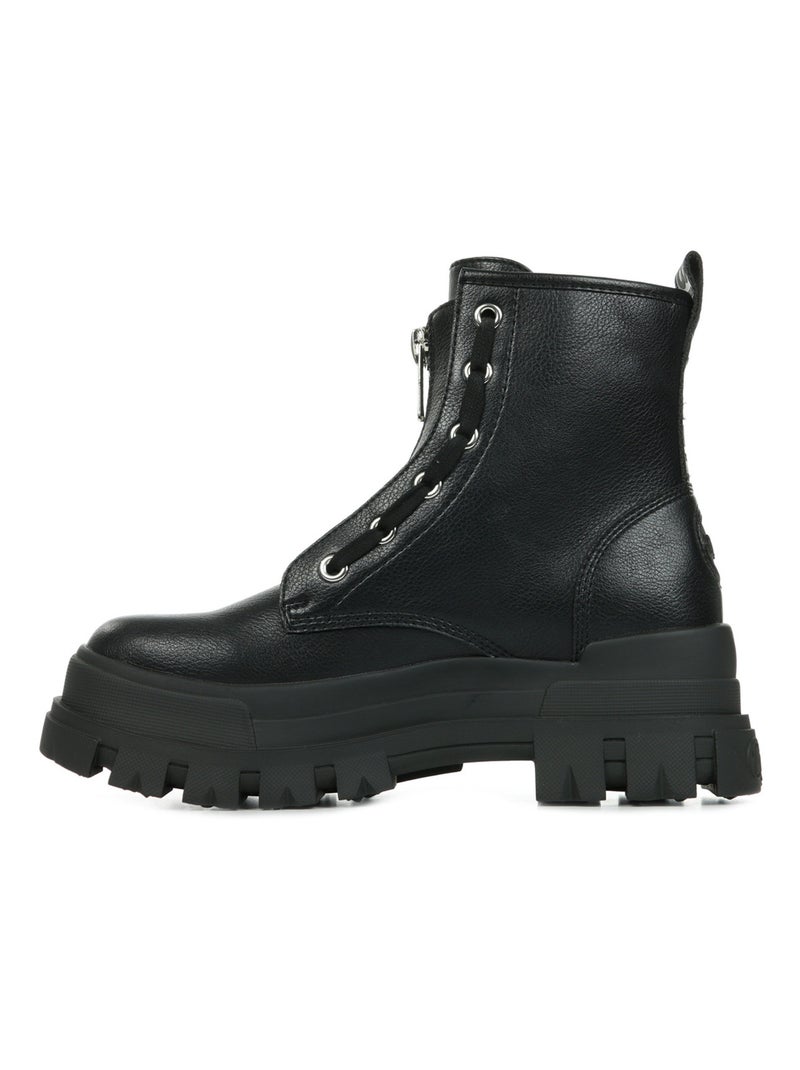 Boots Buffalo Aspha Zip Noir - Kiabi