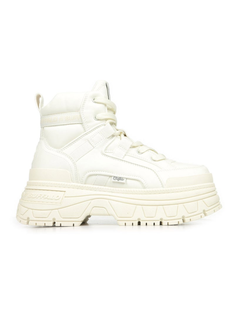 Boots Buffalo Fusion Hyb Mid Blanc - Kiabi