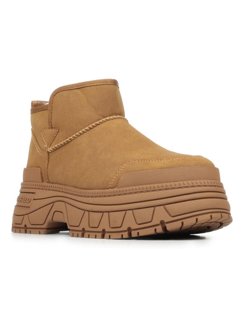 Boots Buffalo Fusion Slip On Lo Wa Marron - Kiabi