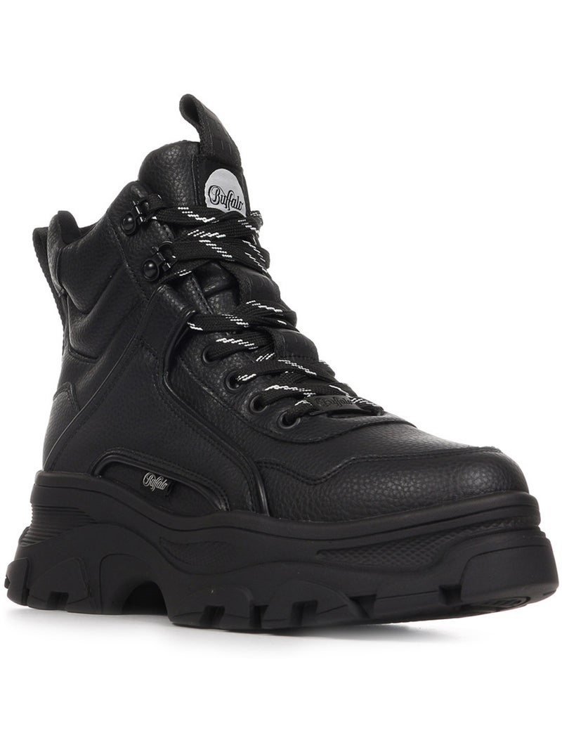 Boots Buffalo Venom MID Noir - Kiabi