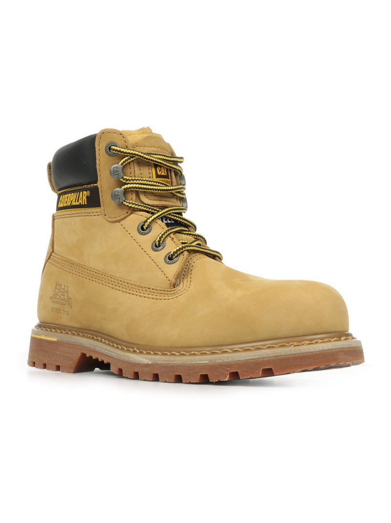 Boots Caterpillar Holton SB Jaune - Kiabi