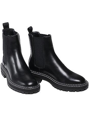 Boots Chelsea en cuir Only