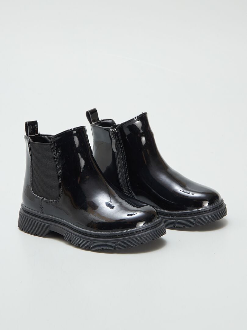 Boots Chelsea Noir - Kiabi