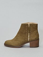 Chaussures femme, baskets, espadrilles, ballerines femme Homme KIABI bleu orange fluo, gris 2, gris bleu, marine