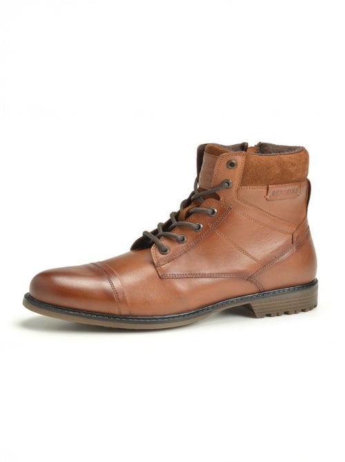 Boots Cognac Popular Redskins - Kiabi