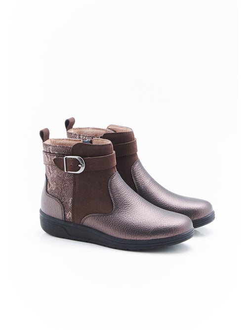 Boots compensées amortyl - damart - Kiabi Boots compensées amortyl - damart - Kiabi