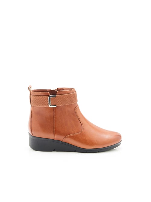 Boots compensés à boucle Amortyl - Damart - Kiabi