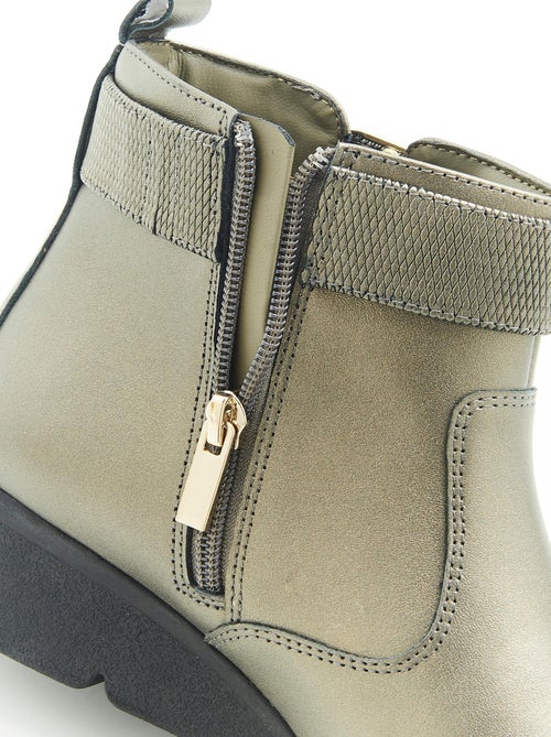 Boots compensés à boucle Amortyl - Damart - Kiabi