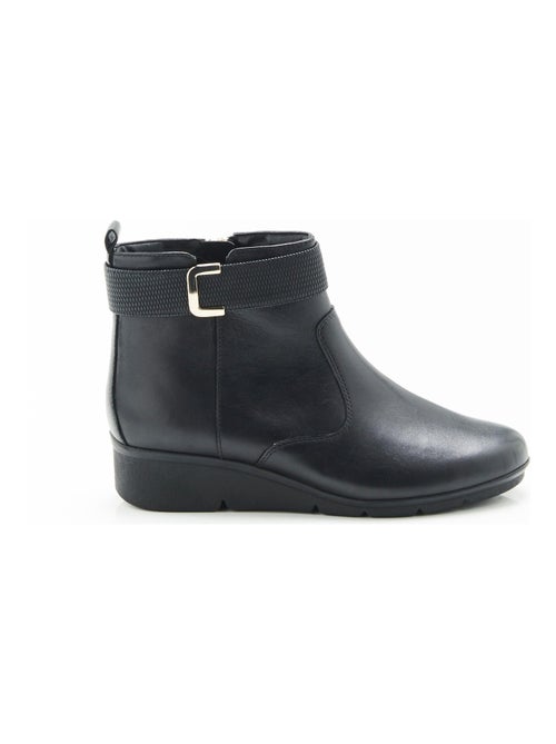 Boots compensés à boucle Amortyl - Damart - Kiabi