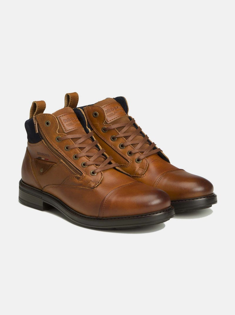 Boots country 2  redskins Marron - Kiabi
