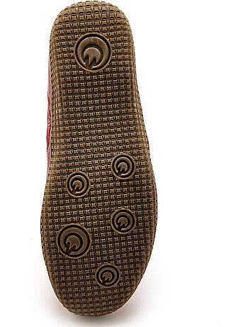 Boots cuir double zip