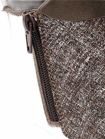 Boots cuir largeur confort double glissière