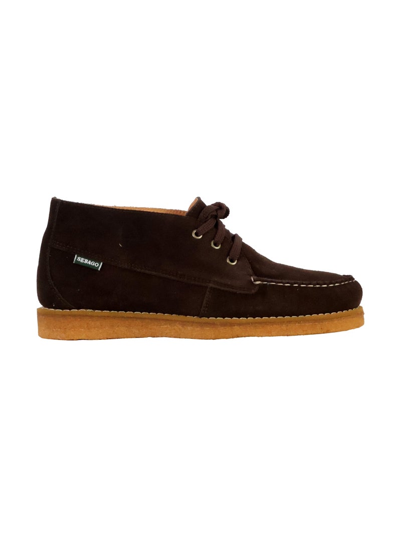 Boots Cuir Sebago dakota Martellato Marron - Kiabi