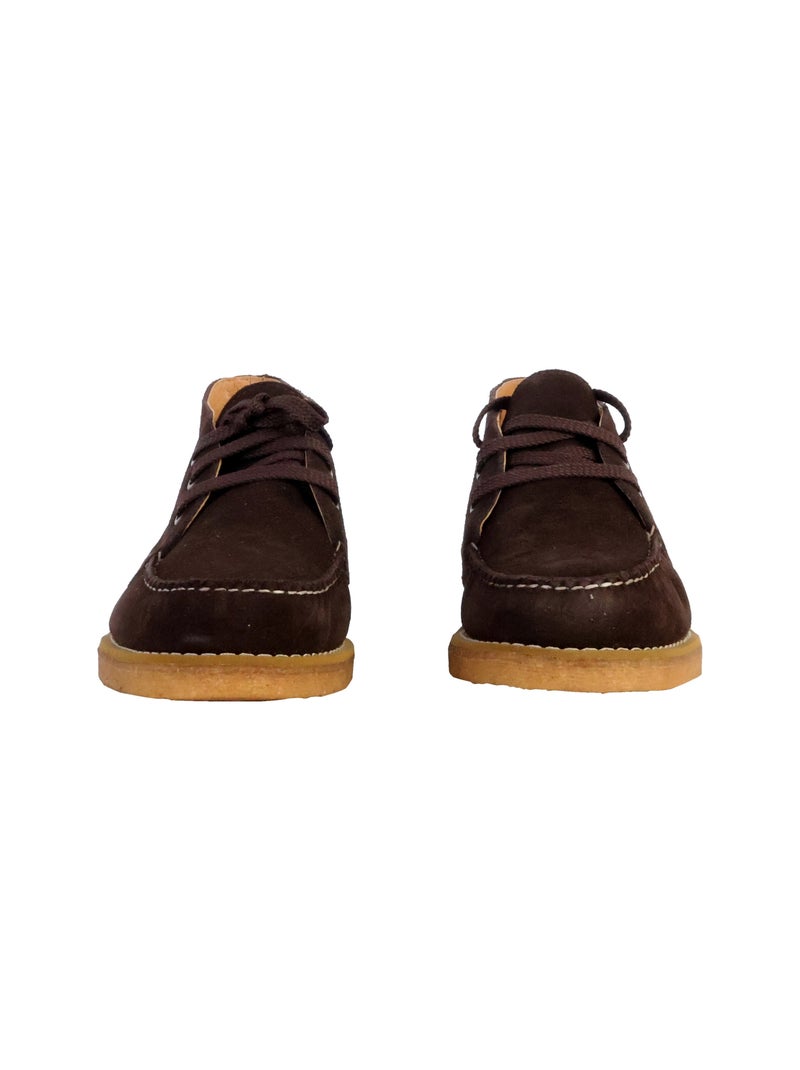 Boots Cuir Sebago dakota Martellato Marron - Kiabi