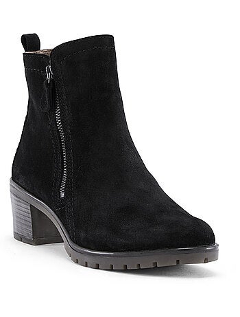 Boots cuir velours - PEDICONFORT